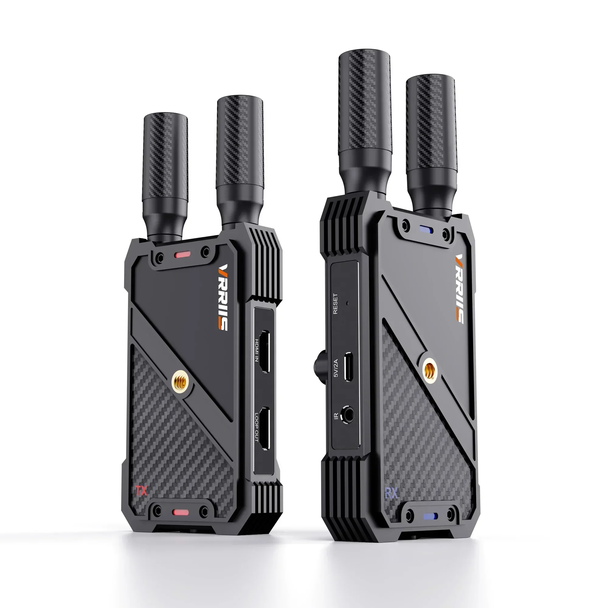 400m Wireless Video Transmission System Transmitter and Receiver Dual HDMI Extender 1300ft 50ms Latency 1 Send 1 2 3 4 Receive