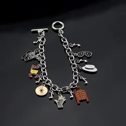 Michael Jackson Bracelet Commemorative Series Fashion Personality Pendant Men's and Women's Collection Gift