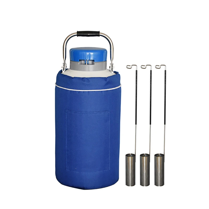 Portable thermos yds-3 liter container cryogenic liquid nitrogen storage tank price