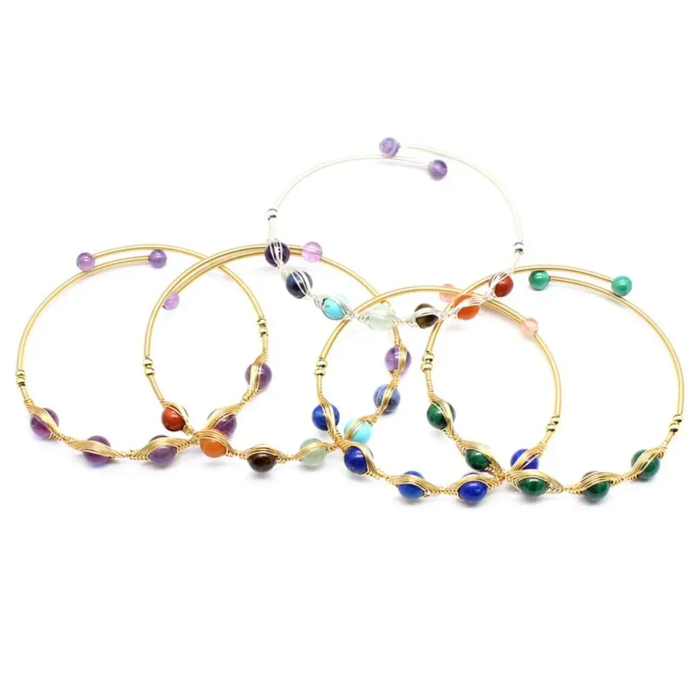 Adjustable Crystal Bead Energy Bracelet