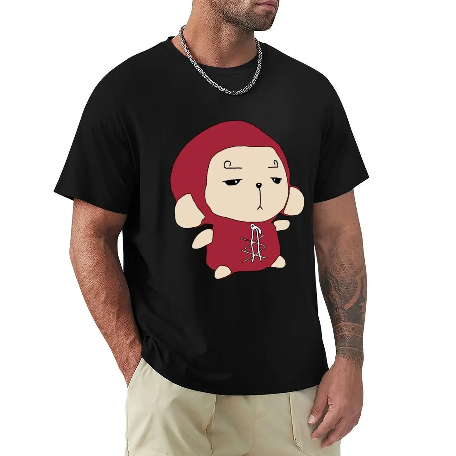 son oh gong monkey doll T-Shirt korean fashion blacks designer t shirt men plus sizes anime clothes t shirts men