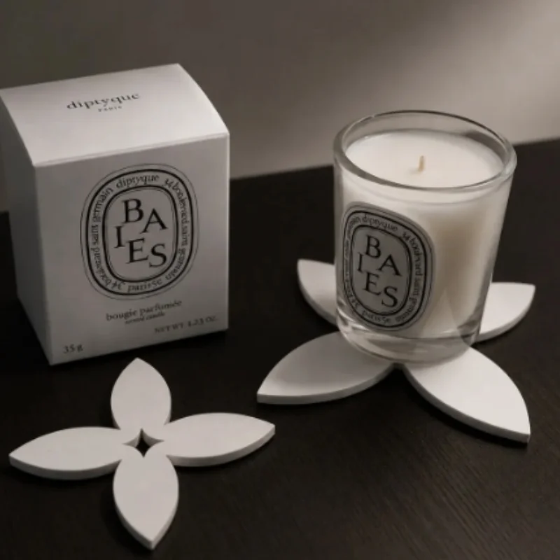 3D Printed Jasmine‑Shaped Coaster Plastic Flower‑Designed Cup Mat Heat‑resistant Home Table Decor Accessory Gift