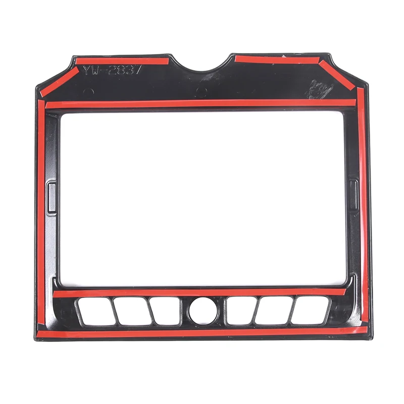 ABS Matte Black For Polaris Slingshot 2020-2023 Car Center Console Navigation Frame Water Cup Holder Steering Wheel Sticker Trim - view 6