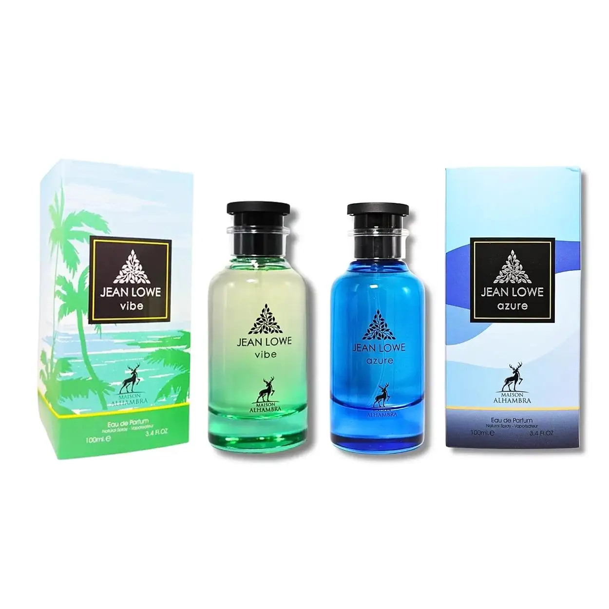 Perfume Eau De Parfum Spray Jean Lowe Azure 100ml de Maison Alhambra | Jean Lowe Vibe Eau de Parfum 100ml