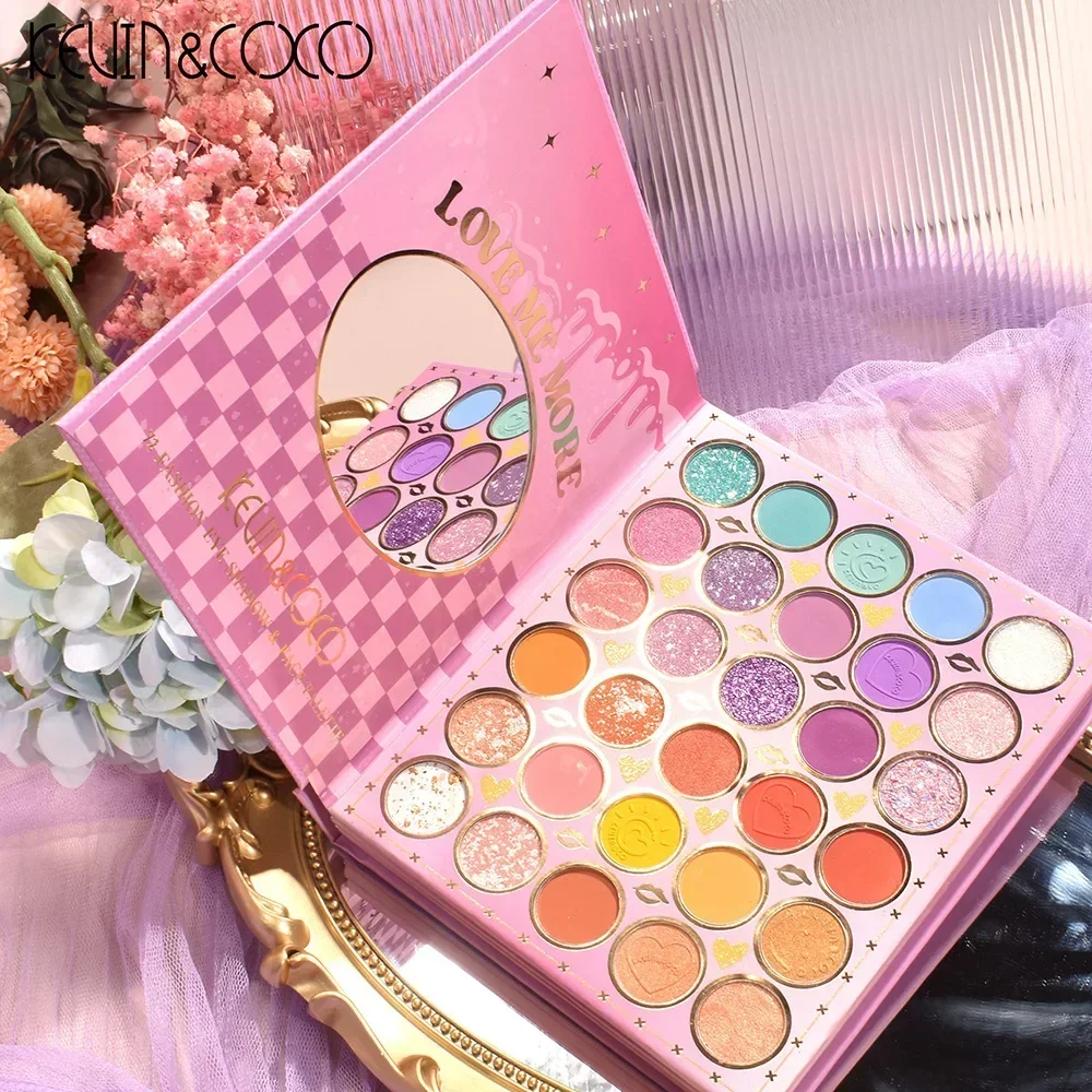 Explosive 72 Colors Eyeshadow Palette Matte Glitter Pearly Nude Waterproof Long Lasting Professional Charming Eyes Makeup Gifts