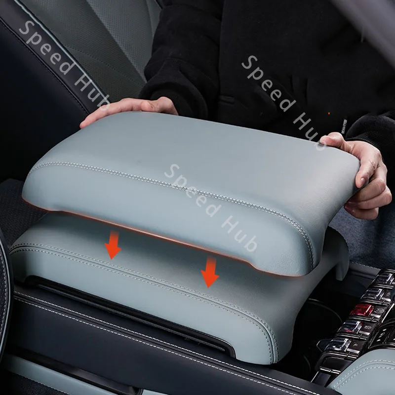 byd方程式豹5-denza-b5-2024-2026用アームレストボックス保護カバーレザーパッド保護シェルブースターシート自動車部品