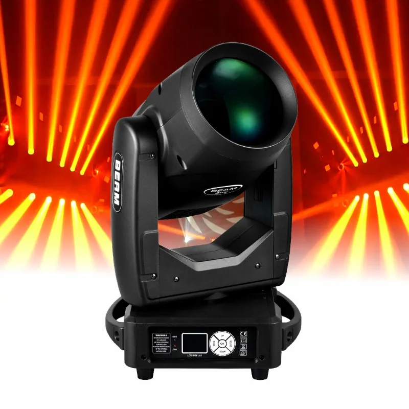 Hot Sale 550W Beam Lights DMX512 14 Colors 13 Gobos Bidirectional Rainbow Ultra High-Speed Strobe 20/16 DMX  Dual Prism