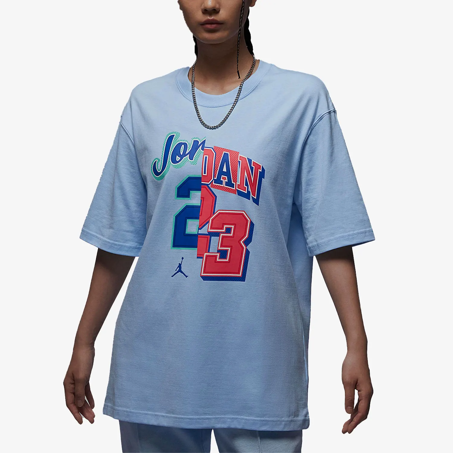 

Официальная аутентичная женская спортивная футболка Nike Jordan 2023, с коротким рукавом FQ0362-456