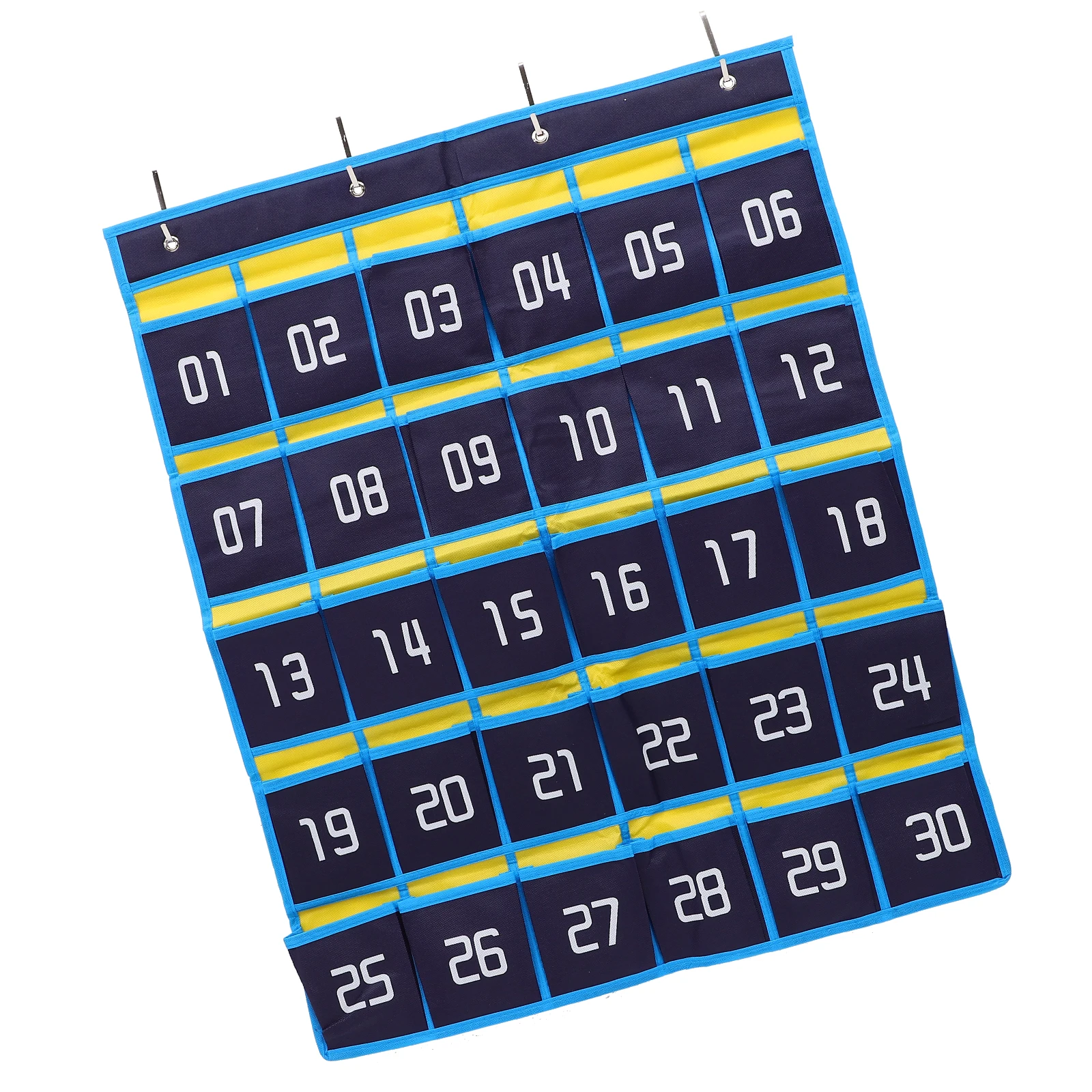 

Multi Pocket Cell Phone Storage Bag for Classroom Office Dorm Numbered Hanging Organizer Pouch Wall Mounted Sack Phone Holder