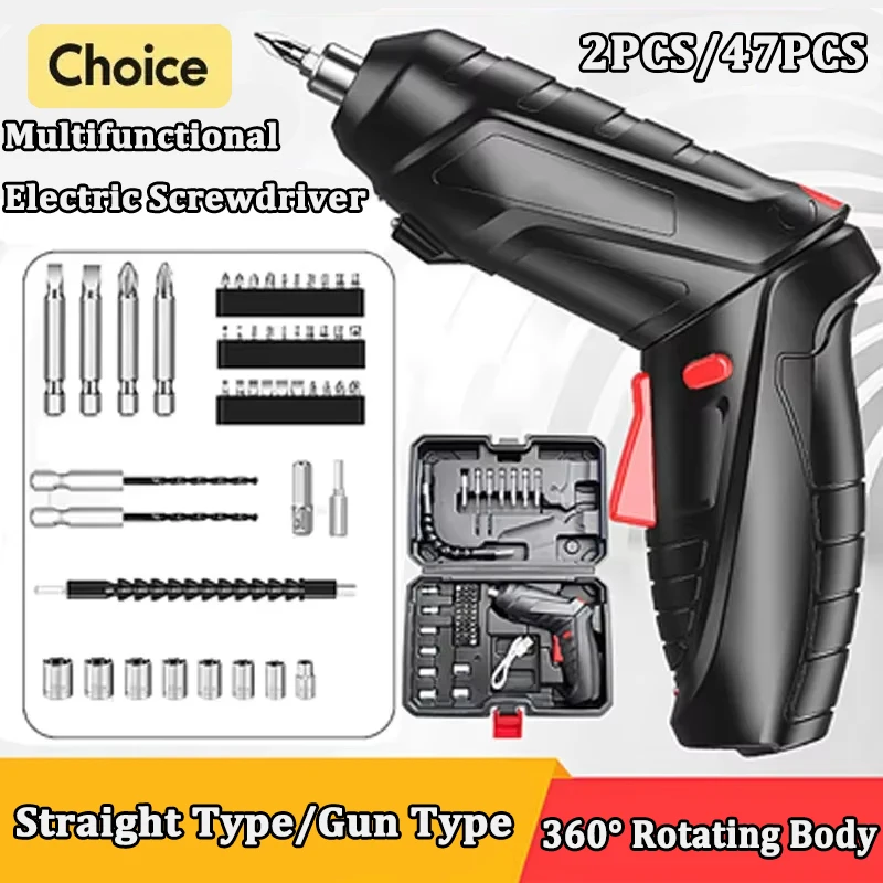 3.6v Power Tools Set Household Maintenance Repair 1800mAh Lithium Battery Mini Household Electric Drill Cordless Screwdriver