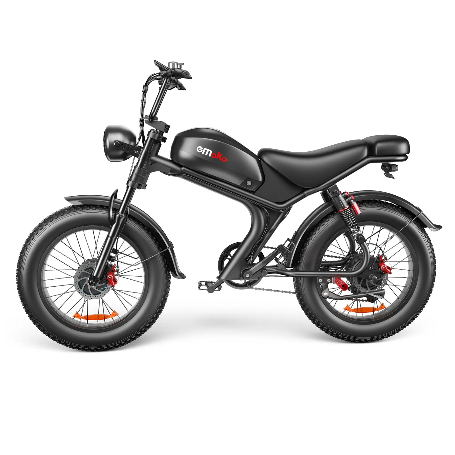 

Retro Electric Bike, 1000W Motor, 20 Inch, 48V 20Ah Battery, Long Distance Mountain Bike, Dirt Bike