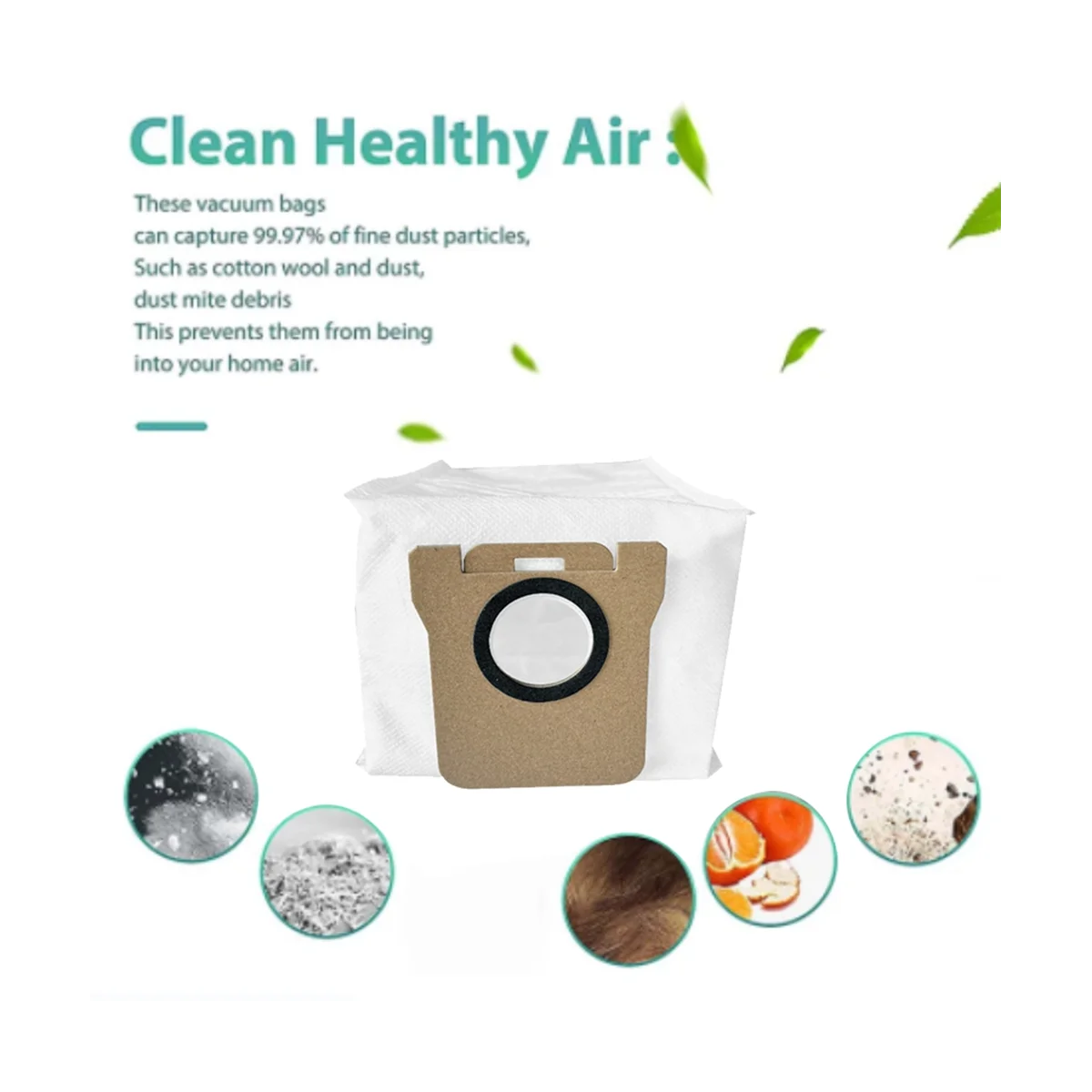 10 sztuk wymienny worek na kurz do Omni 1S X10 + akcesoria do odkurzacza robota części worka na śmieci