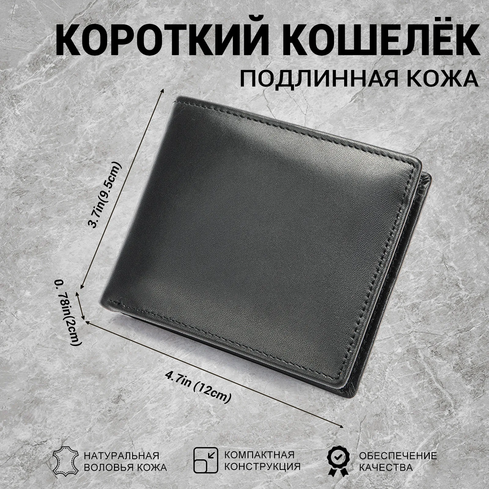 

SEMALAYA Wallet men short head layer cowhide men's leather hand-made genuine money clip men's zero wallet 2025 new wholesale