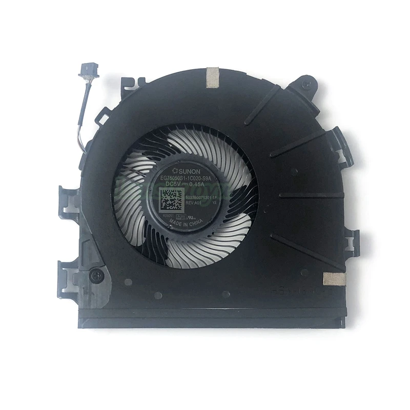 Fan ew ririginal apaptop fan fan fan fan oling ventilador para lililililitebook 850 855 7 7 oooler adiadiador EG75050S1-1C020-S9A ND85C21-19G14 M05261-001