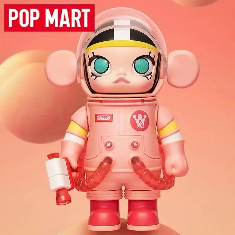 POP MART Mega Space Molly 100% Seria 3 Blind Box Mystery Box Torebka Niespodzianka Zabawki Lalka Śliczna Figurka Anime Ozdoby na Biurko Kolekcja