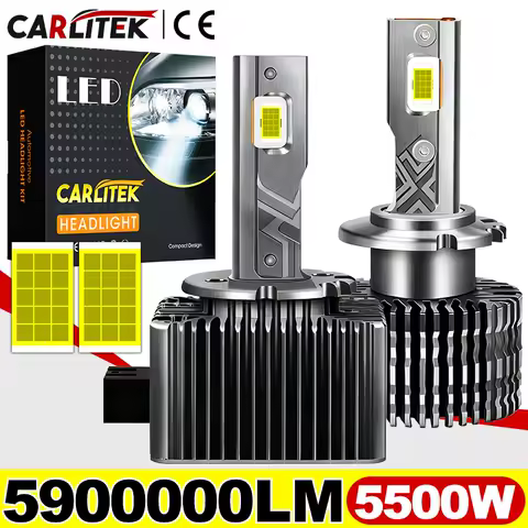 D3S Led Headlights D Series 5500W Power Canbus 4300K 6000K 8000K HID D1S D2S D4S D5S D8S D1R D2R D3R D4R 30PCS CSP 12V Led Light