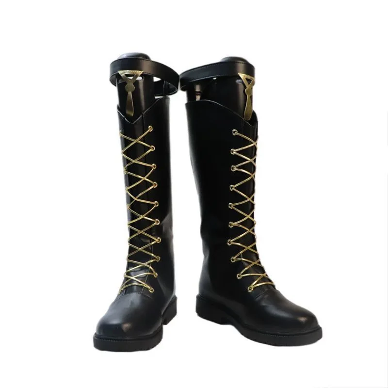 Anime Wanderer Cosplay Shoes Game Genshin Impact Balladeer Accessories Props Halloween Costumes for Men Woman Shoe