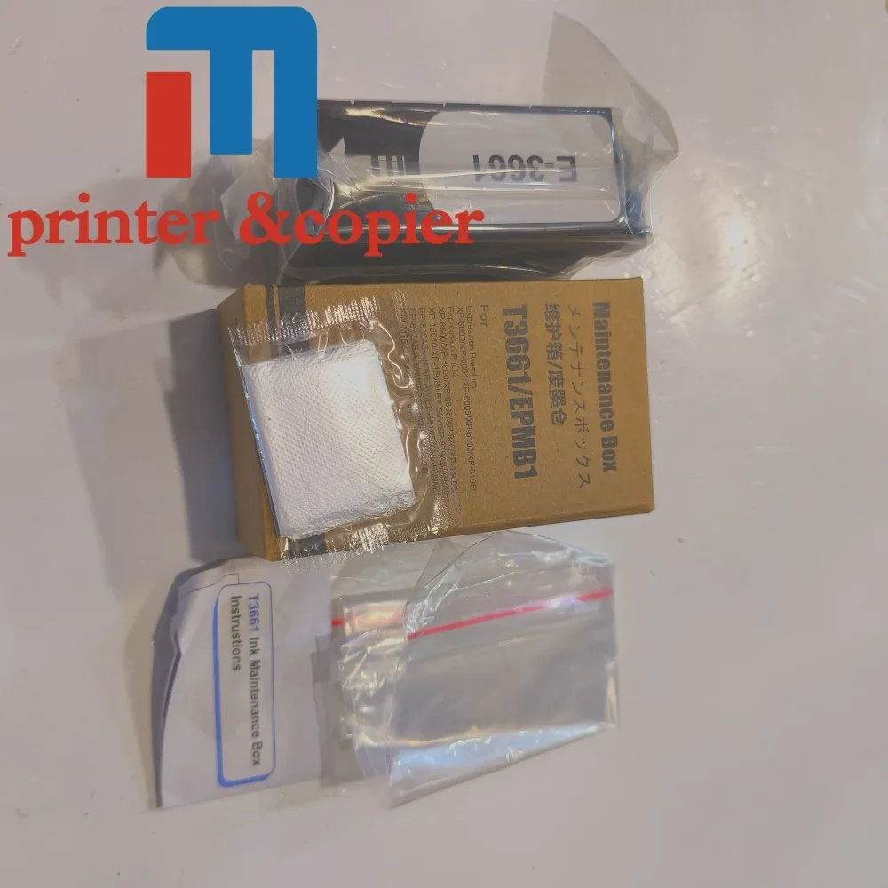 5X for EPSON Expression XP6000 XP6005 XP6100 XP6105 XP8500 XP8505 XP8600 XP8605 XP970 XP15000 T3661 Waste Ink Maintenance Box