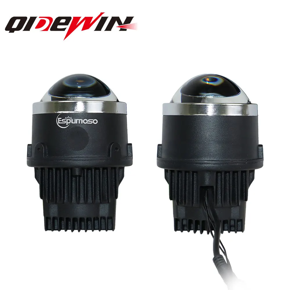 

3.0 inch Bi-led Fog Lights PTF Lenses LED Projector Tuning Car Motorcycle Universal Waterproof Spotlight Diode Lamps