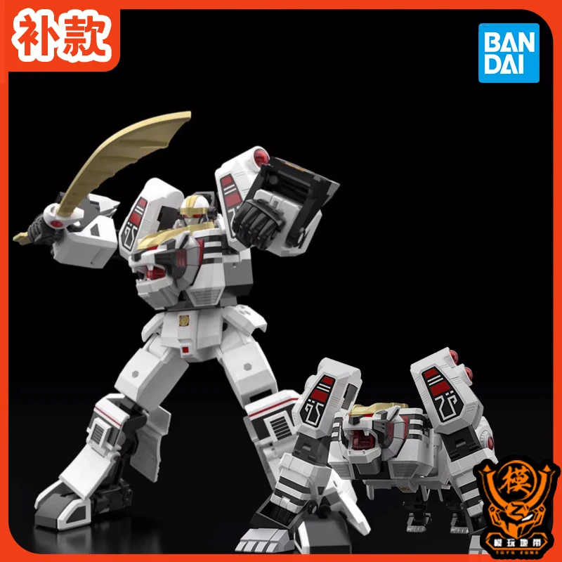 IN STOCK Bandai PB Limited SMP Power Rangers White Tiger Zord Megazord Assembly Model Kit Action Figures GIFT FOR KIDS