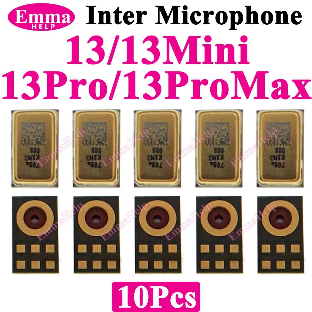 10Pcs Speak Microphone Inner for iPhone 11 12 13 14 15 Pro Max X XS XR 7 8 Plus for ipad 3 4 5 Chip Fix Parts On Flex Cable image 4