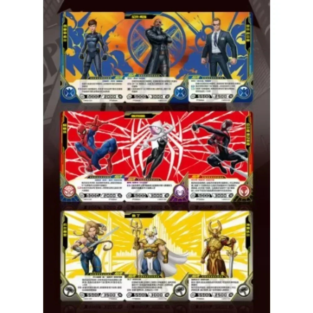 KAyou-Marvel Avengers Battle Card Collection, Anime Battle Cards, Edição Lendária, Batalha, Anime, Edição Lendária