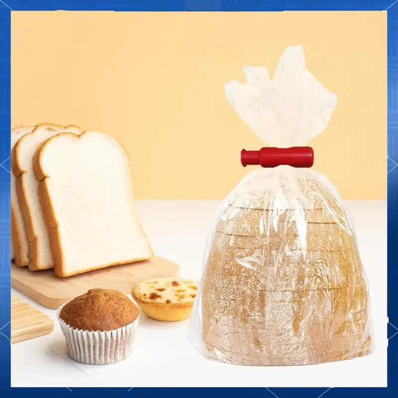 24PCS Bag Clips, Snack Bread Sealing Clip, Squeeze And Lock Bread Bag Clips For Food Storage, Plastic Bag Clip