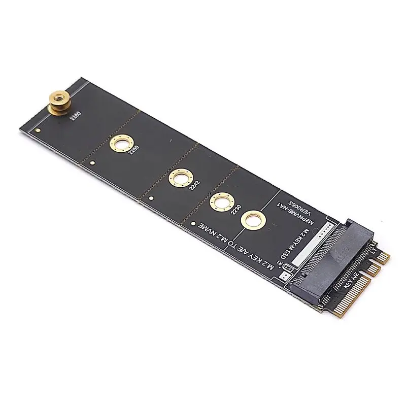 M.2 A+E KEY Slot To M.2 NVME Adapter Card NGFF To KEY-M Expansion Card Nvme PCI Express SSD Port Expansion Adapter