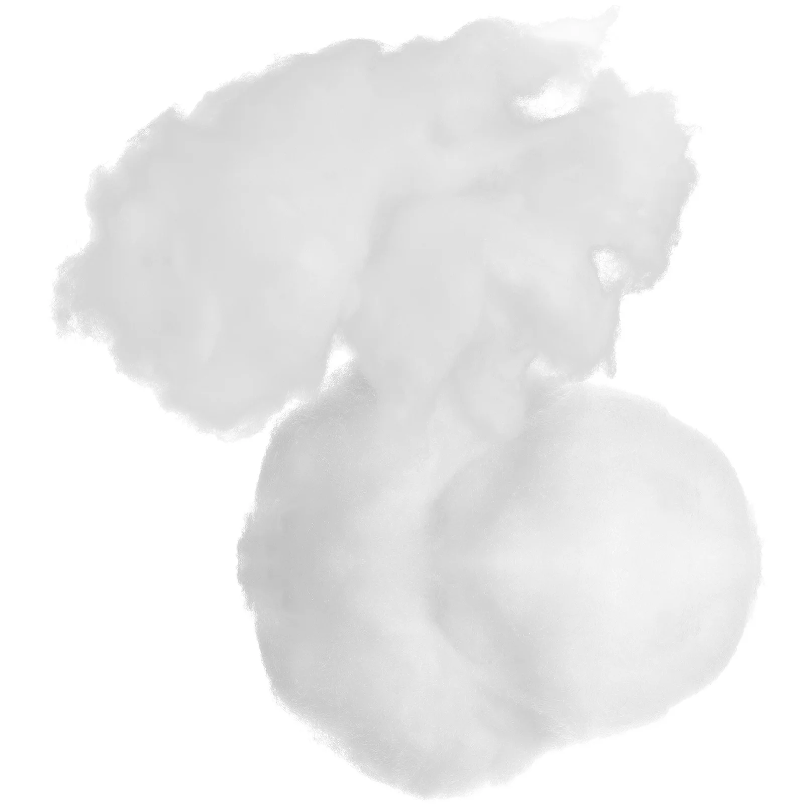 

2pcs 2 Bags White Cotton for Crafts Christmas Fake Simulation Cotton Snow Snow Diy Trees DIY Holiday Display Reusable