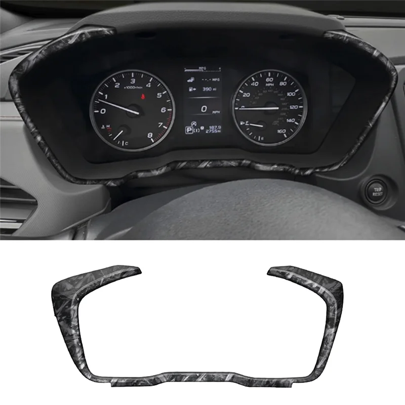 NEW-Car LCD Instrument Screen Trim Frame Instrument Panel Frame For Subaru Forester 2025 Forged Pattern - Image 4