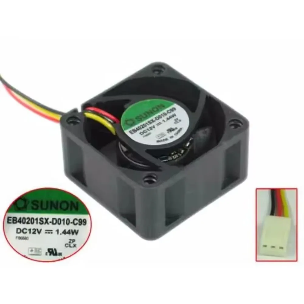 

Вентилятор охлаждения SUNON EB40201SX-D010-C99 DC 12V 1.44W 40x40x20мм