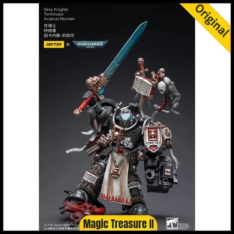 

【Pre-sale‌】JOYTOY Warhammer 40K Grey Knights Terminator Incanus Neodan 1/18 Anime Figure