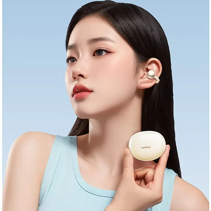 Lenovo TA410 Wireless Bluetooth 5.3 Earphones Low Latency Dual Mode Music Gaming Earphone With Mic Earbuds Sports In-Ear Headset