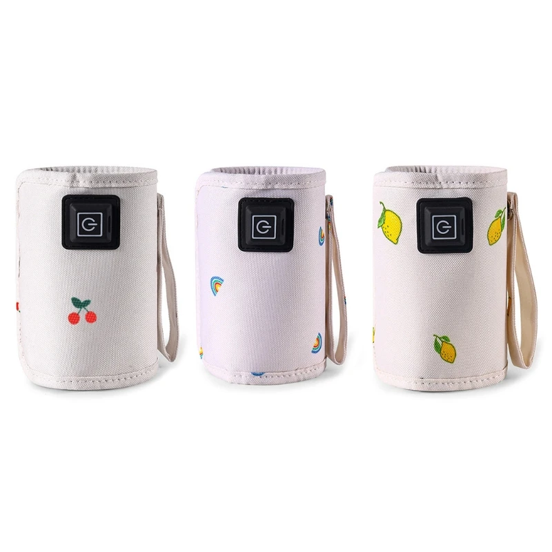 

Portable USB Baby Bottle Warmer Bag Travel Milk Warmer Infant Bottle Warm Cover