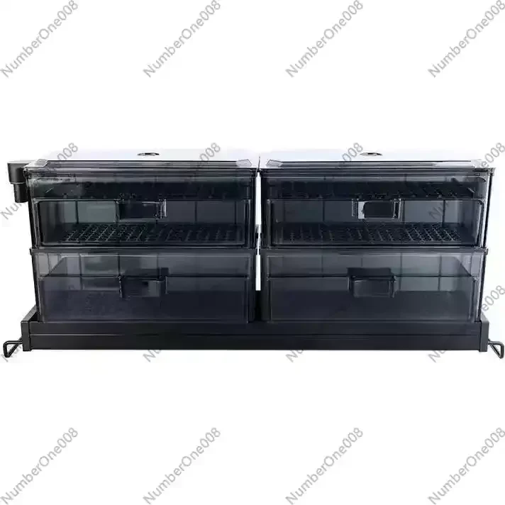 

Acrylic Fish Tank External Top Filter, Aquarium Liquid Filtration System for Freshwater Marine Tanks