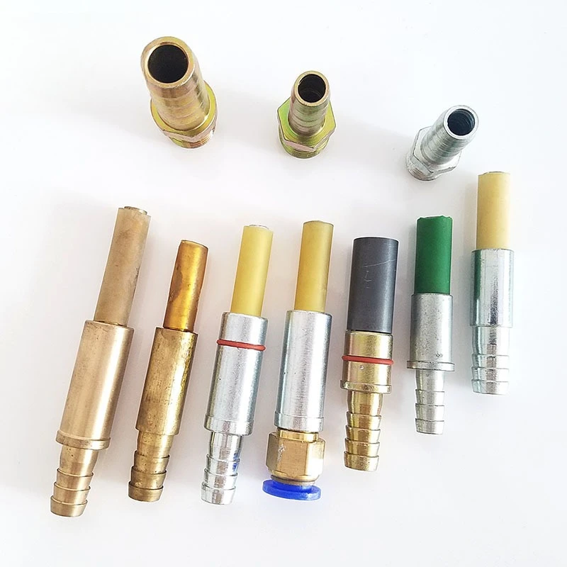 ABCDV Type Sandblasting Gun Boron Carbide Nozzle Rubber Sleeve Gun Core, Sand Tube Sandblasting Accessories