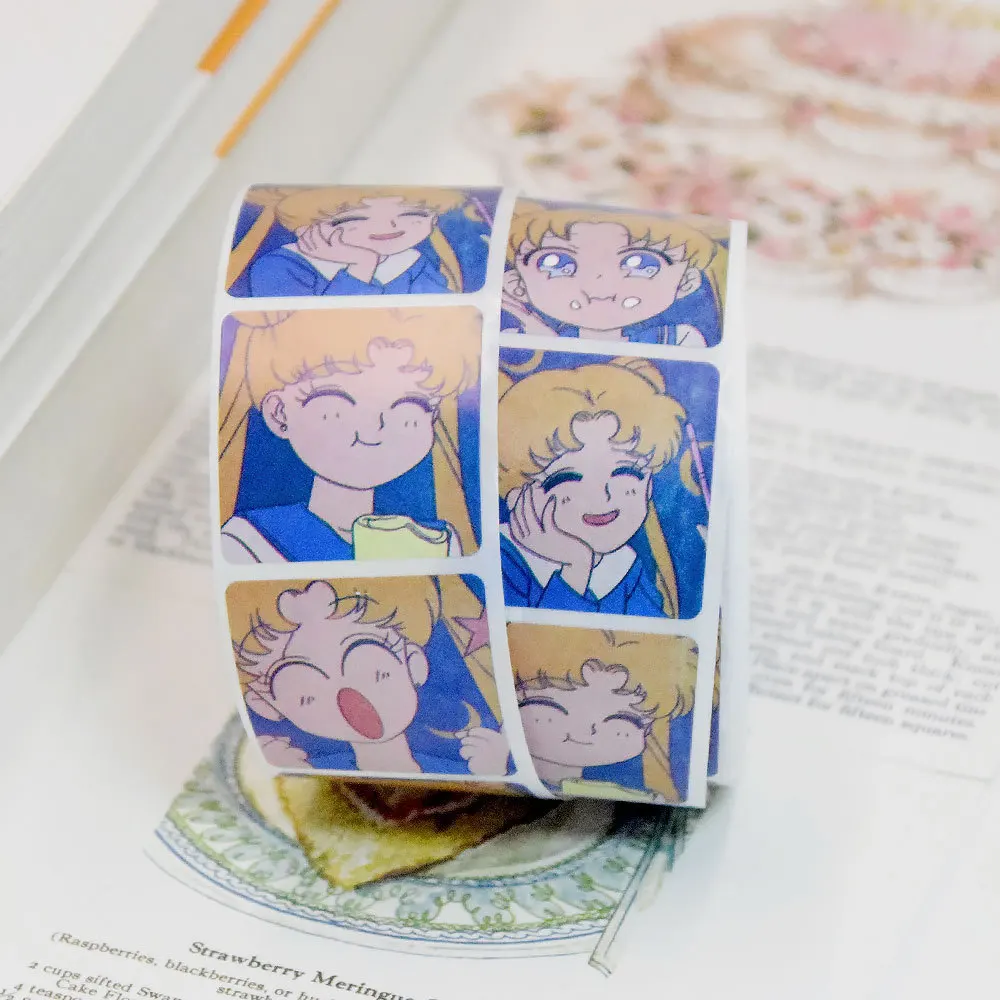 

400pcs Cartoon Sailor Moon Stickers Kawaii Waterproof Vinyl Decals for laptop phone diy Case skateboard luggage water kids toy