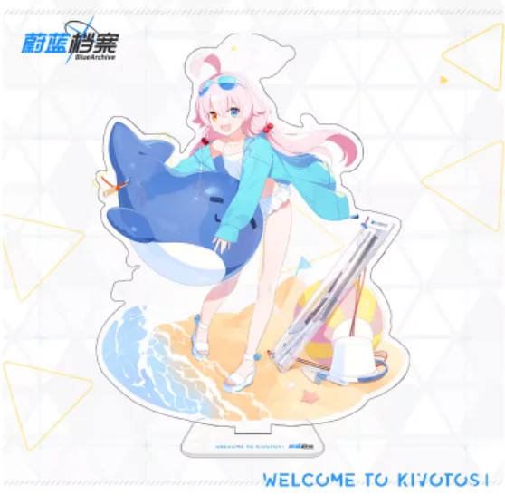 Japanese Anime Blue Archive Takanashi Hoshino Acrylic Stand Figure Model Plate Cosplay Collection Desktop Decor Gifts MYQP