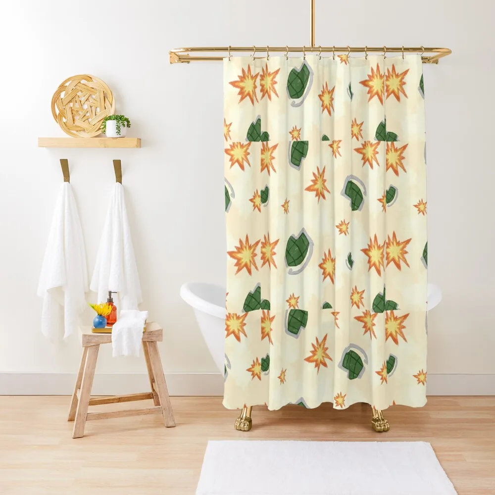 

Bakugou Katsuki pattern Shower Curtain For Bathroom Cover Bathroom Box Curtain