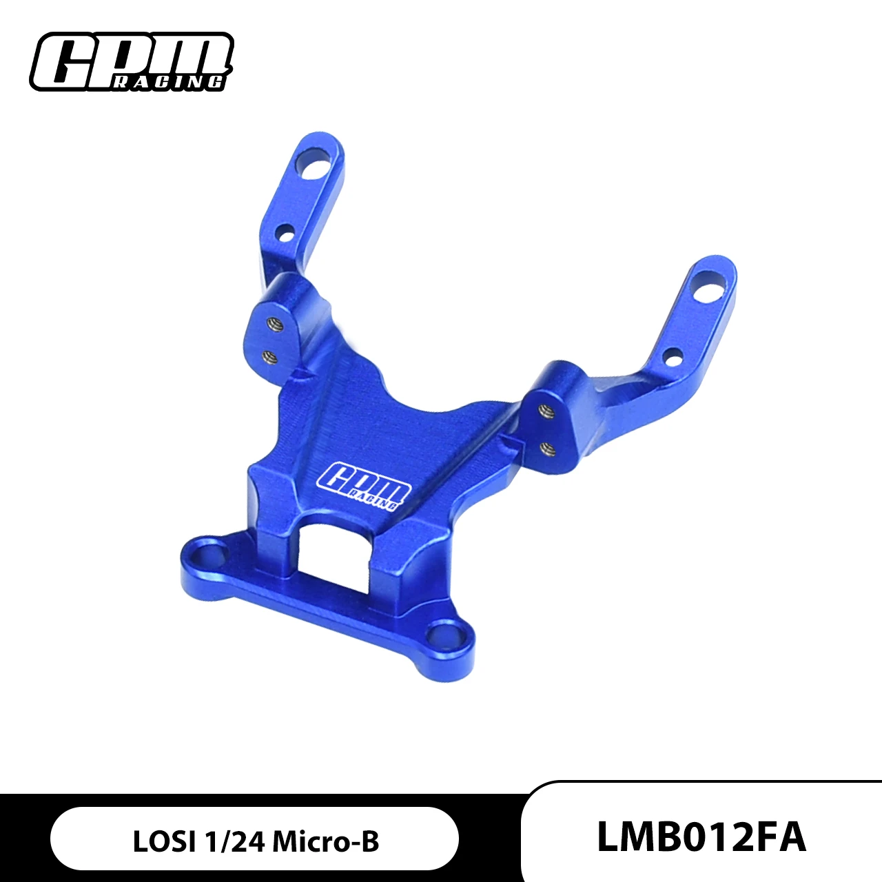 

GPM 7075 Alloy Front Bulkhead For LOSI 1/24 Micro-B 2WD Buggy