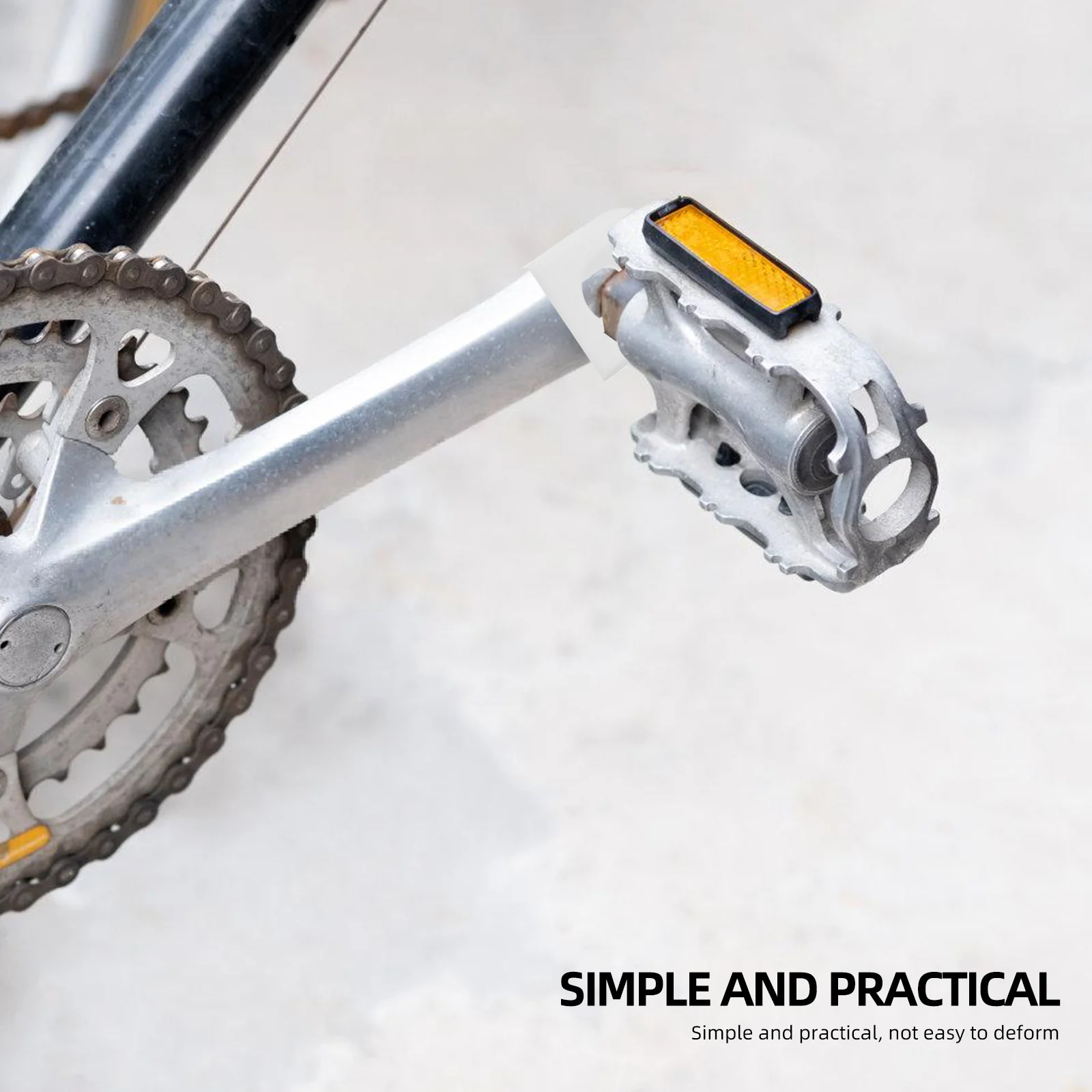 

3Pairs Silicone Bike Crank Protector Covers Universal Mountain Bike Crank Arm Sleeve Anti Slip Protection Case