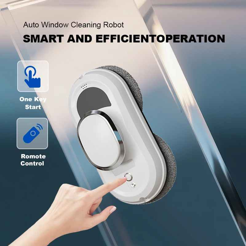 Unidade inteligente de limpeza de janelas para eletrodomésticos