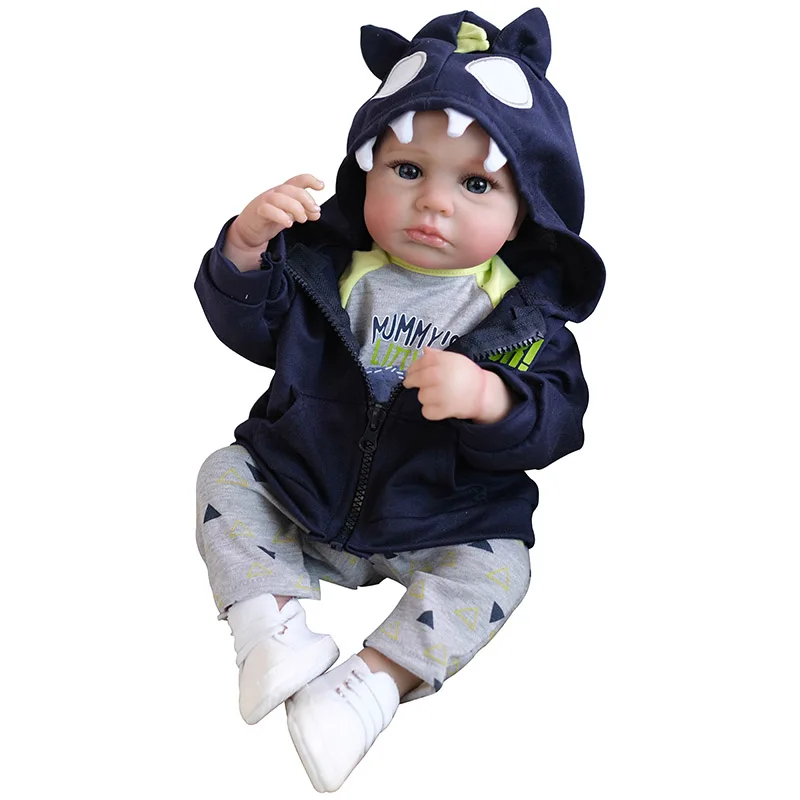 48CM完成人形リボーンドール ルル フルビニールボディ 3Dスキン 手描き多層構造 ジェネシス製