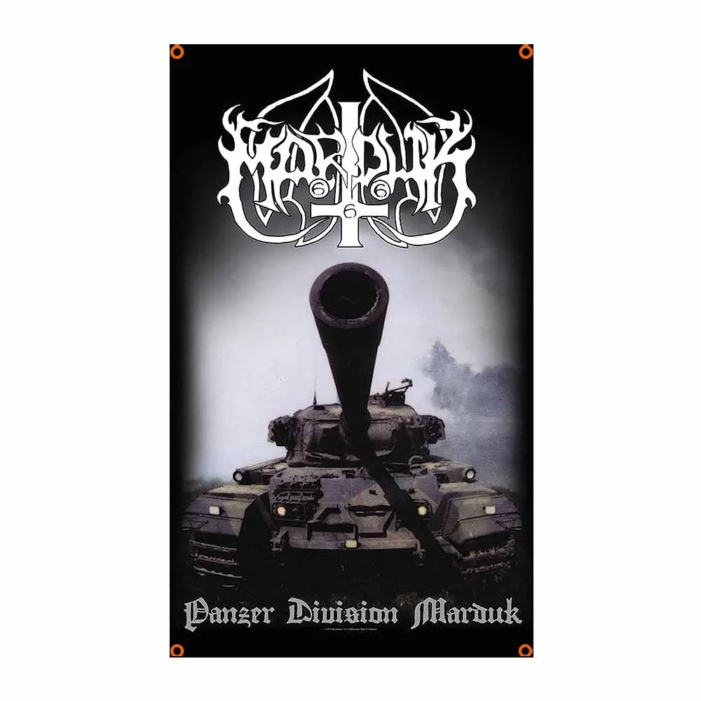 Drapeau du groupe M-Marduk foncé, 3x5 pieds, affiche de musique en métal populaire, bannière artistique pour les Fans