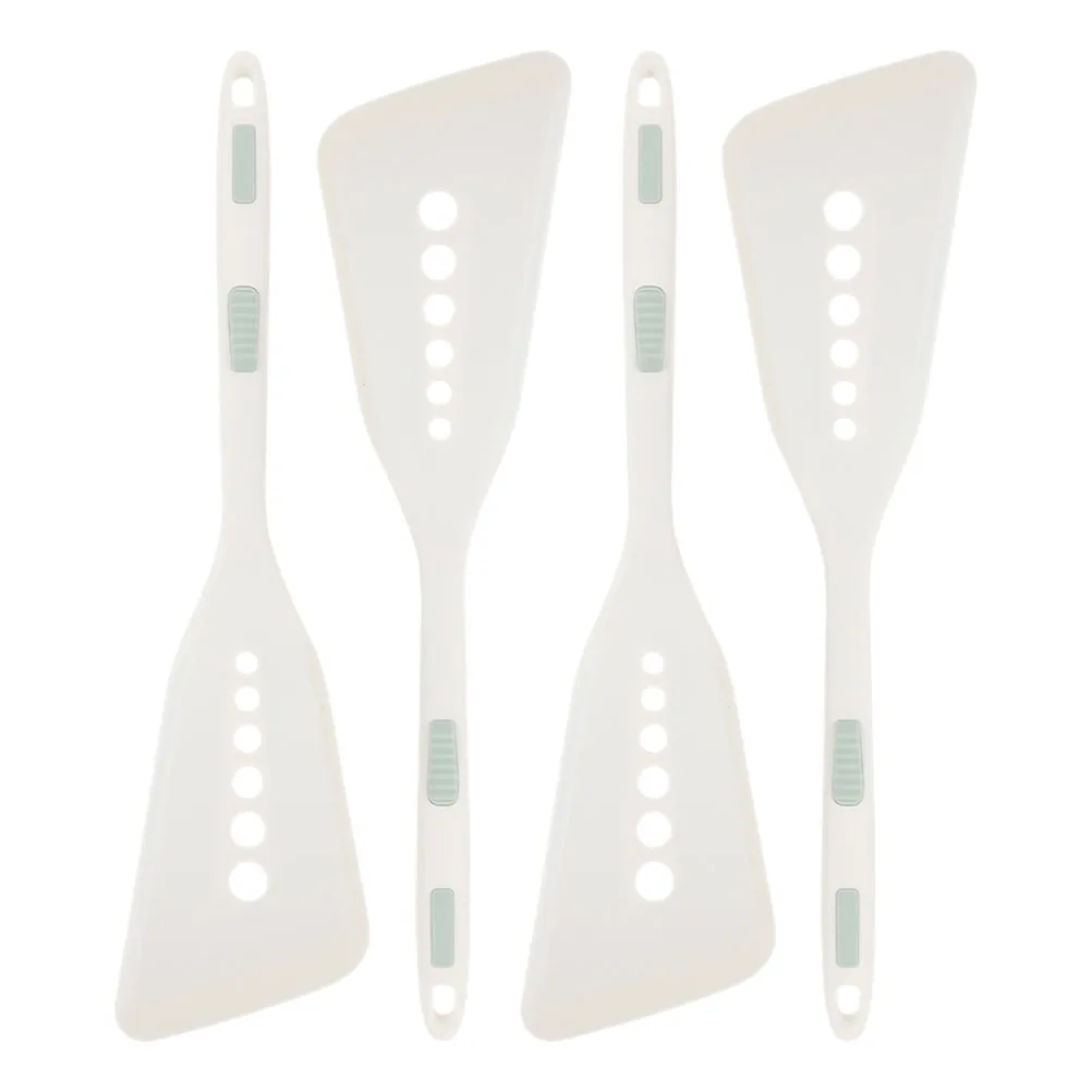 

4Pcs Silicone Nonstick Cooking Turner Spatula Heat Resistant Kitchen Utensils for Omelette Fish Fried Food Cooking Spatula