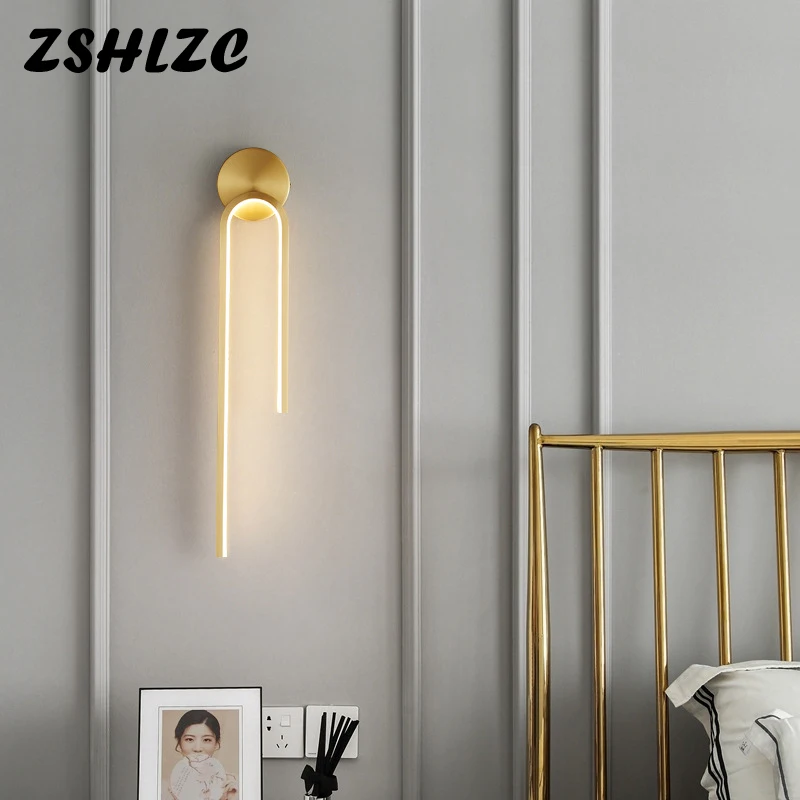 

Copper Led Wall Light Luxury Lamp Modern Decor Wall Lamp Sconce Bedside Light for Bedroom Living room Dining room Kitchen Lustre