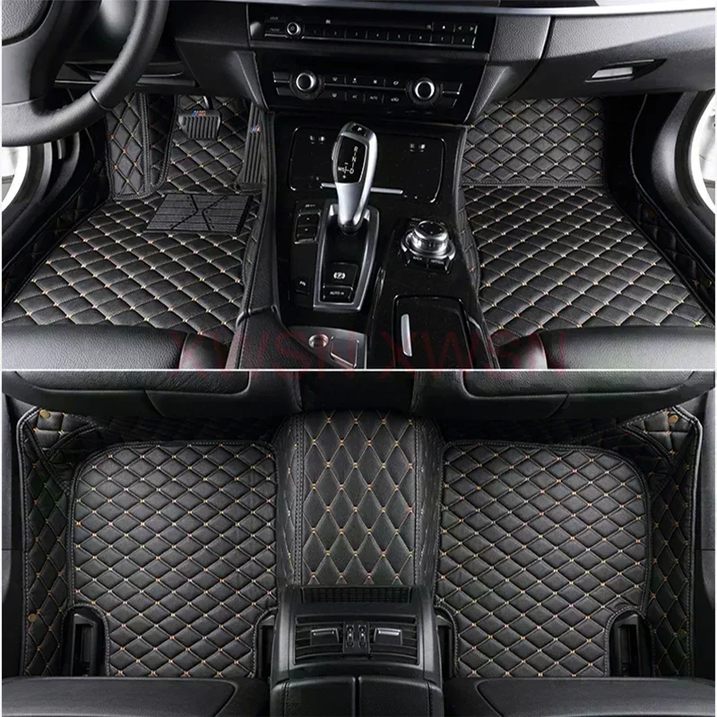 Custom 3D Full Coverage Car Floor Mats for Ford Mustang Mach-E 2021-2024 Year Interior Details Auto Accessories