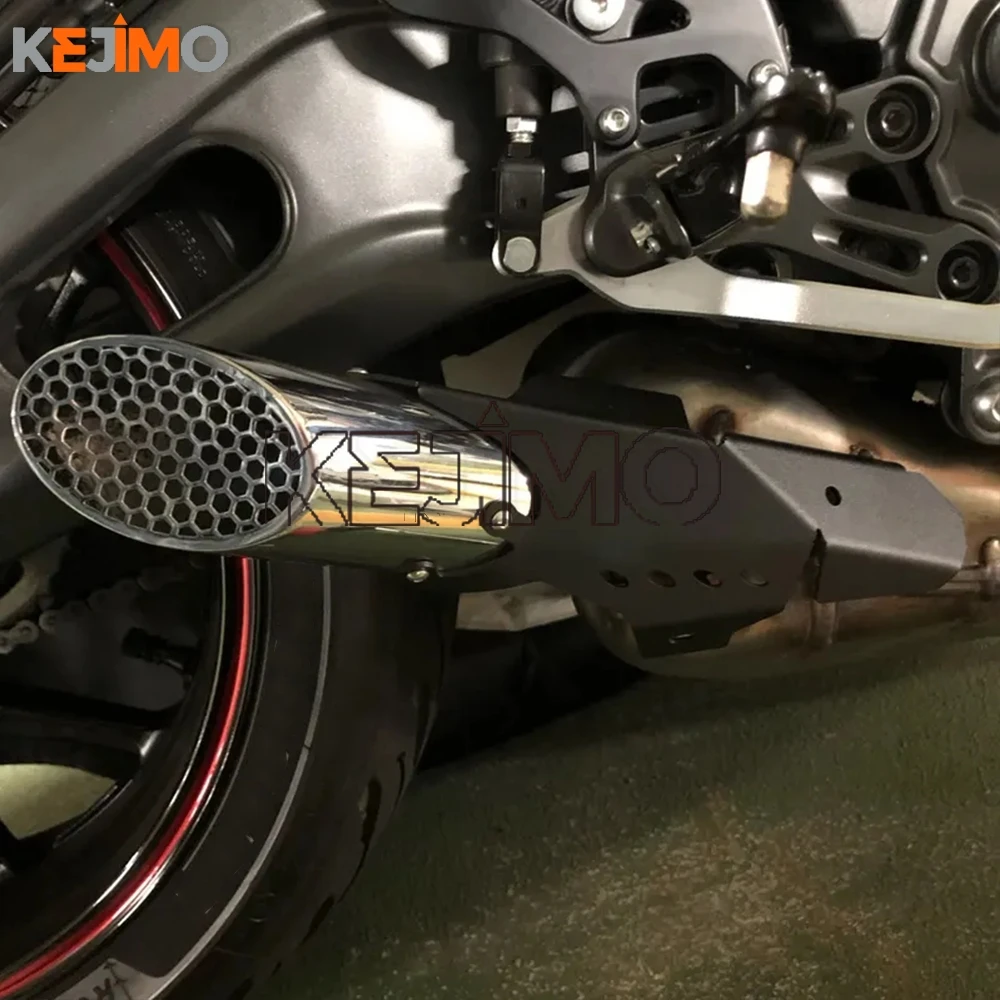 

Exhaust Pipe Muffler Cover FOR YAMAHA YZF R7 TRACER 700 7 GT 2021 2022 2023 2024 MT-07 2025 MT07 Tracer FZ-07 XSR 700 XTribute