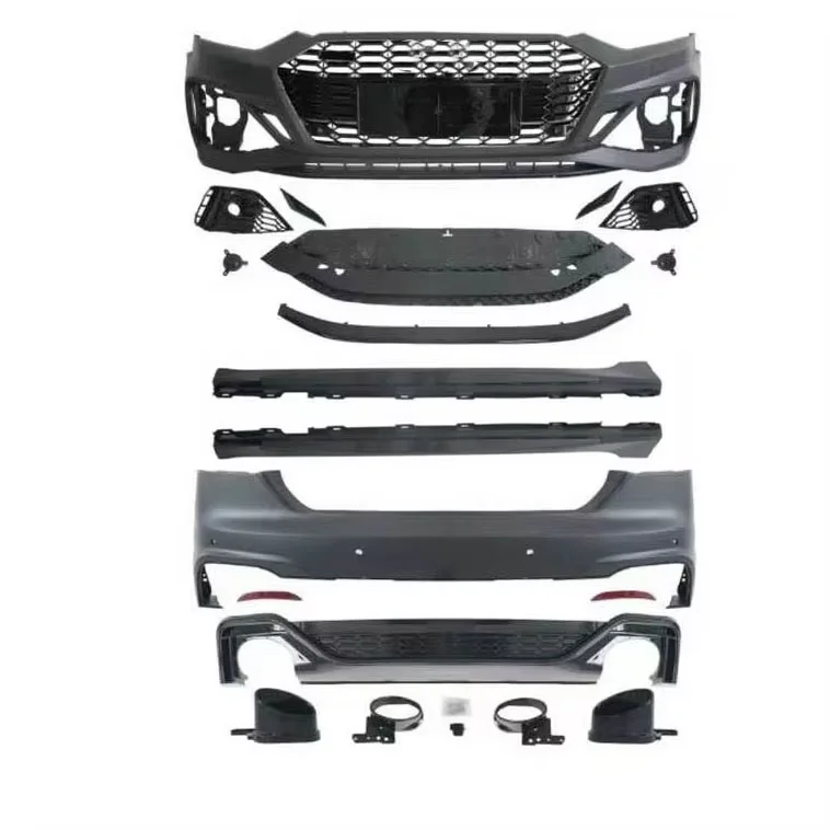 

Factory Bodykit for A5 2017-2020 Upgrade to RS5 Front Bumper Side Skirt Rear Bumper
