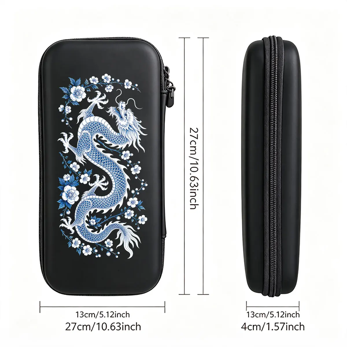 Cute Shockproof Carry Case With Mesh Pockets Portable Travel Gaming Accessories Storage Bag for Nintendo Switch Lite/OLED view 4